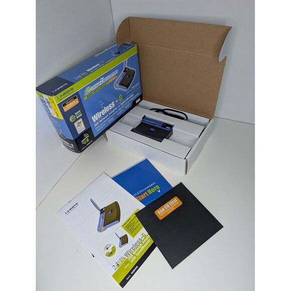 Linksys WUSB54GS-UK Wireless-G USB Network Adapter with SpeedBooster brand new - Picture 7 of 9